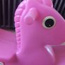 pink rocking horse Image 2