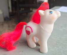Valentine Twin Hugs Mail Order MO HTF Rare US MLP G1 My Little Pony