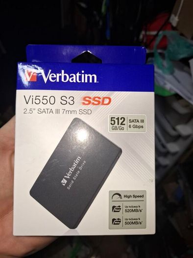 Verbatim Vi550 S3 SSD 512 GB