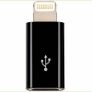 2 X Micro USB (Female) to Apple Lighting 8 Pin (Male) Charger/Data Sync Adapter/Convertor (Black&White) (Brand New/Warranty) Image 5
