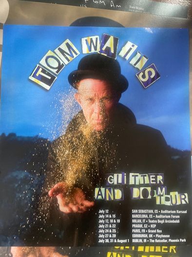 Tom Waits - Glitter And Dome Live (plus 7" and gig ticket)