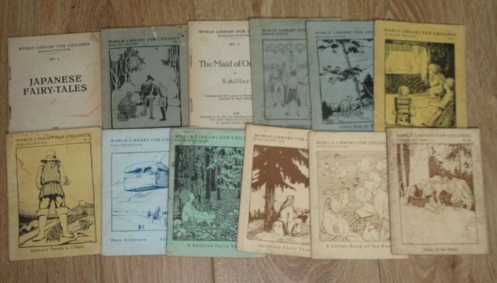 24 Vols Spanning the Period 1923-24  World Library for Children (English Edition)