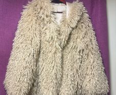 Women's faux fur coat