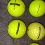 High Grade Yellow golf balls (7) Image 3