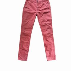 Jaeger coral twill slim-leg Trousers