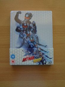 Ant Man & The Wasp 3D and 2D Blu Ray Steelbook (New/Sealed)