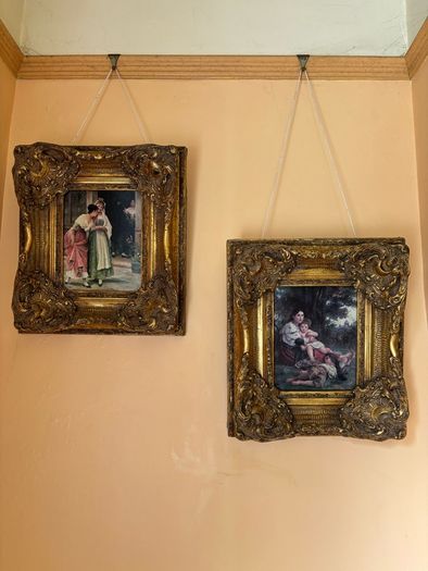 Antique vintage Victorian/Edwardian oil pictures