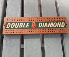 Double Diamond cribbage board