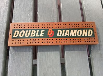 Double Diamond cribbage board