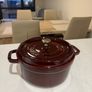 Staub cast iron dutch oven + wok Image 2