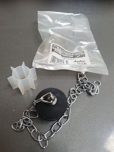 armotage shanks plug/strainer and chain