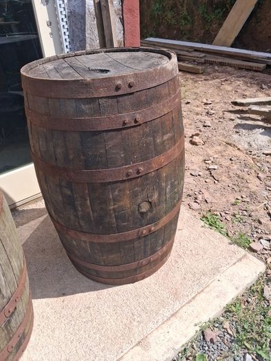 whiskey barrels