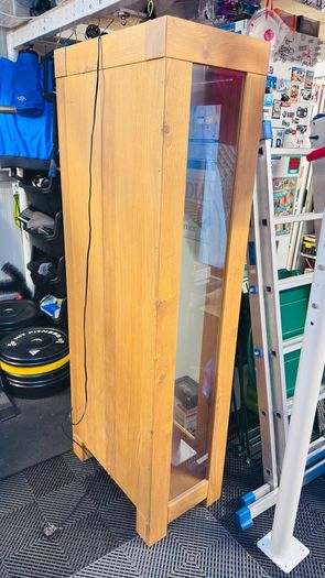 Oak display case