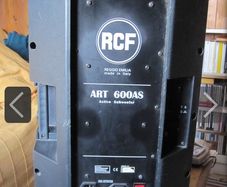 DJ Subwoofer/Bass Bin....RCF Art 600as