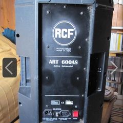 DJ Subwoofer/Bass Bin....RCF Art 600as
