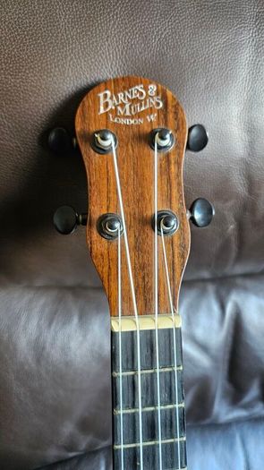 Barnes and Mullins Ukulele with hardcase