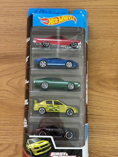 hotwheels fast and furious 5 pack Tokyo drift cars included