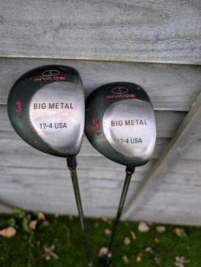 golf club set including bag and trolley