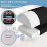 Foot Rest for Under Desk at Work, Adjustable Desk Footrest for Office Chair & Gaming Chair,Ergonomic Footrest Pillow Desks Foot Stool for Home Airplane Car to Relieve Back Knee Pain Image 3