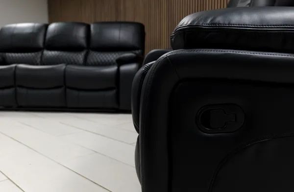 Rita Recliner Sofa 3+2 set black