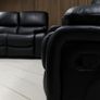 Rita Recliner Sofa 3+2 set black Image 4