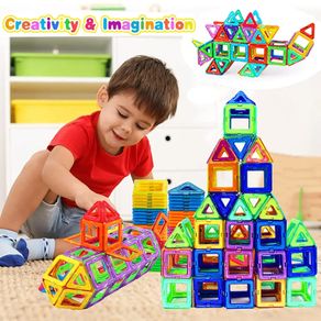 Magnetic Building Blocks Mini Size DIY Magnets Toys for Kids Designer Construction Set Gifts for Children Toys