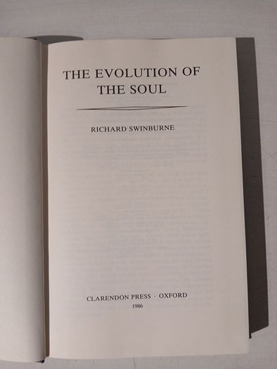 The Evolution of the Soul by Richard Swinburne