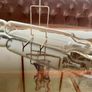 Vintage Closed Hollow Glass Pastry Rolling Pin 1920s to 1950s Image 4
