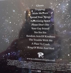 CD - Robbie Williams  - 'Intensive Care'