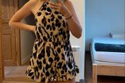 Leopard print playsuit