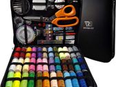 Professional Sewing Kit XXL Portable Sewing Accessories Bag Includes Tailor Scissors, 36 Threads, 30 Needles and Many More Supplies for Travel, Home, Beginners, Emergency, Adults and Kids