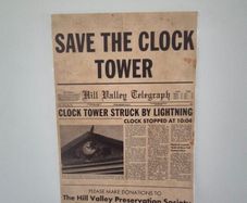 Back to the Future Canvas Poster