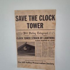 Back to the Future Canvas Poster