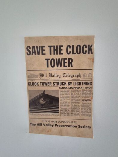 Back to the Future Canvas Poster