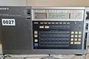 Sony ICF-2001D World Band Radio Tuner Receiver FM LW MW SW, working good.