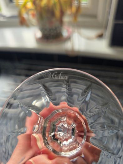 Galway crystal glasses