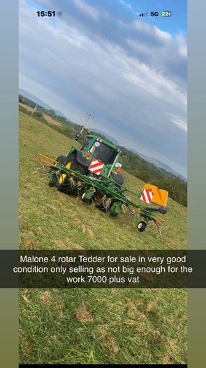 Malone 4 rotar Tedder