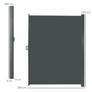 Retractable Side Awning 3 x 2m Image 3
