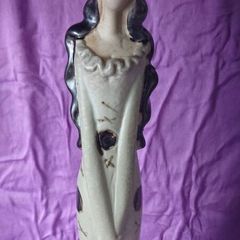 Tall Ceramic Figurine sculpture