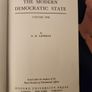The Modern Democratic State. By A.d. Lindsay. Volume 1 Hardback With Dustjacket In Good Condition. Image 7