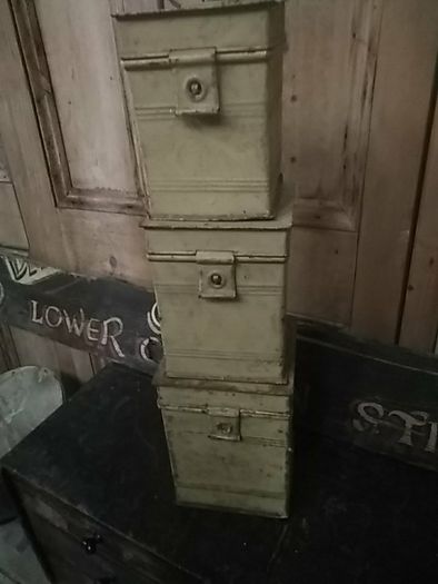 Vintage Display Tins