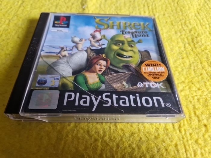 Shrek Treasure Hunter PlayStation1 ps1 PlayStation2 ps2 games Original