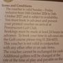 Golf for 2 at powerscourt golf club Image 2
