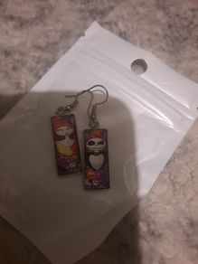 nightmare before Christmas earrings