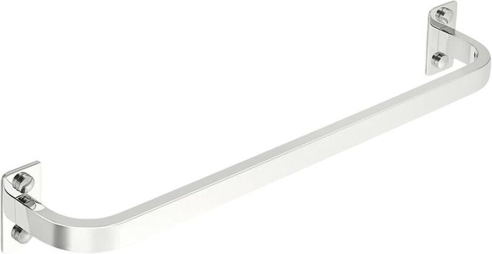 Mooche Chrome Towel Rail Wall Mounted 40cm Bathroom Hand Towel Holder - Brand New