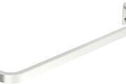 Mooche Chrome Towel Rail Wall Mounted 40cm Bathroom Hand Towel Holder - Brand New
