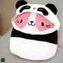 Squishmallows 20cm Joxtine the Cat in Panda Costume Plush Image 5