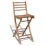 3 Piece Bistro Set Bamboo Image 2