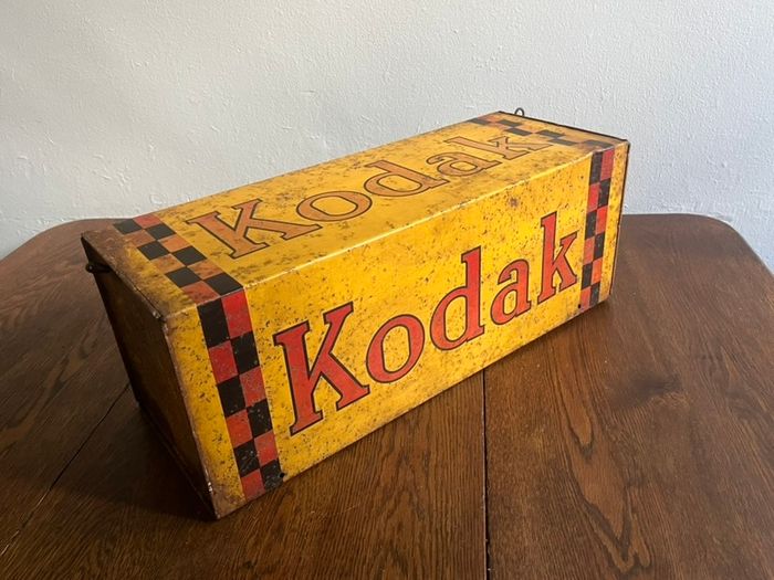 Original Kodak Advertising Shop Display Box