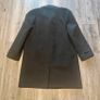 Vintage Burton Tailored Men's Lambswool Overcoat Made in England Brown Image 3